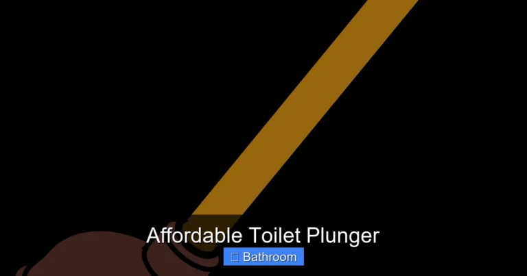 Affordable Toilet Plunger