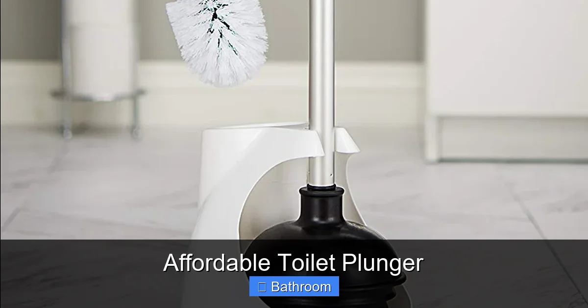 Affordable Toilet Plunger
