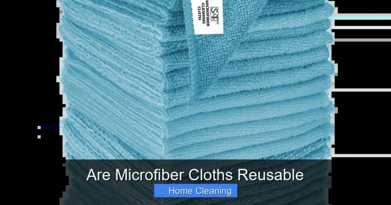 Are Microfiber Cloths Reusable