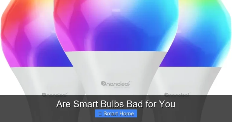 Are Smart Bulbs Bad for You