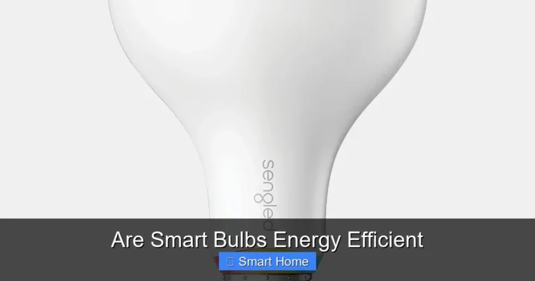 Are Smart Bulbs Energy Efficient