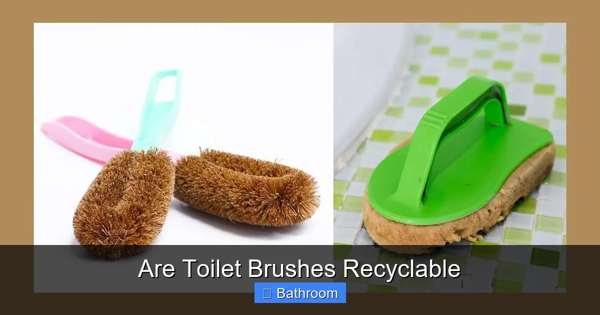 Are Toilet Brushes Recyclable