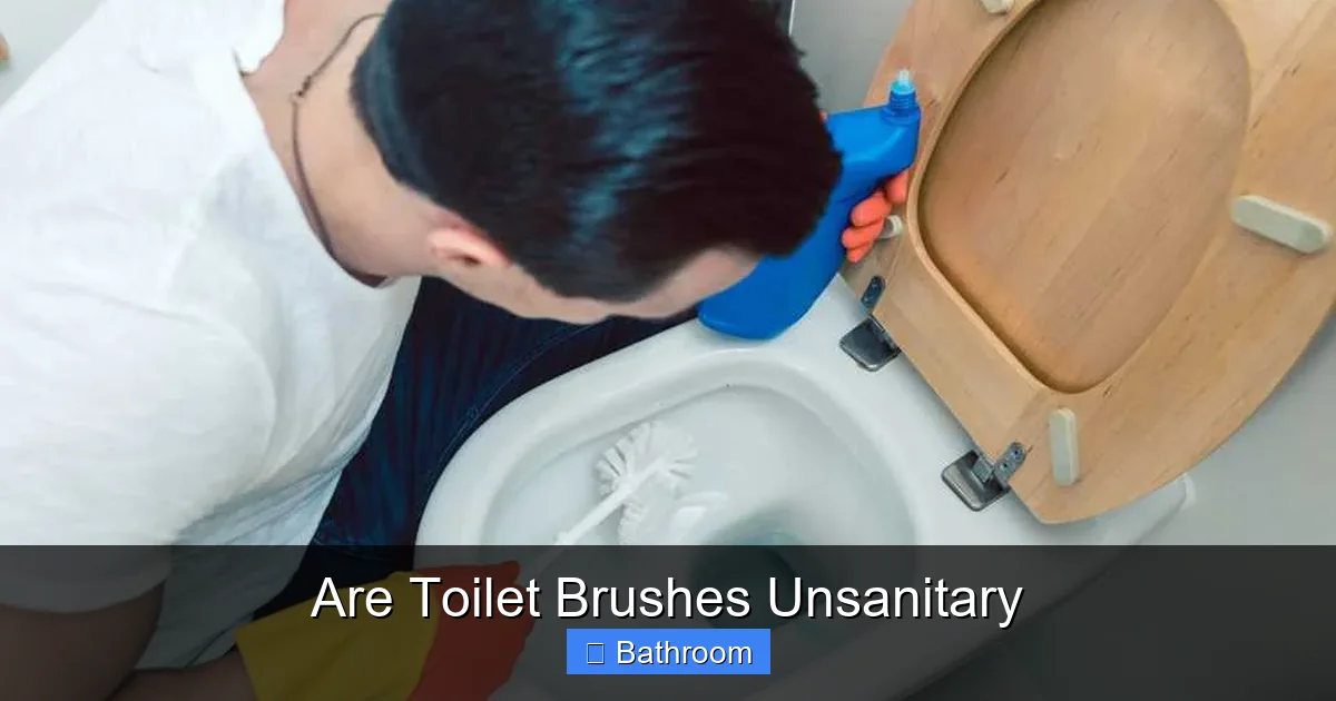 Are Toilet Brushes Unsanitary