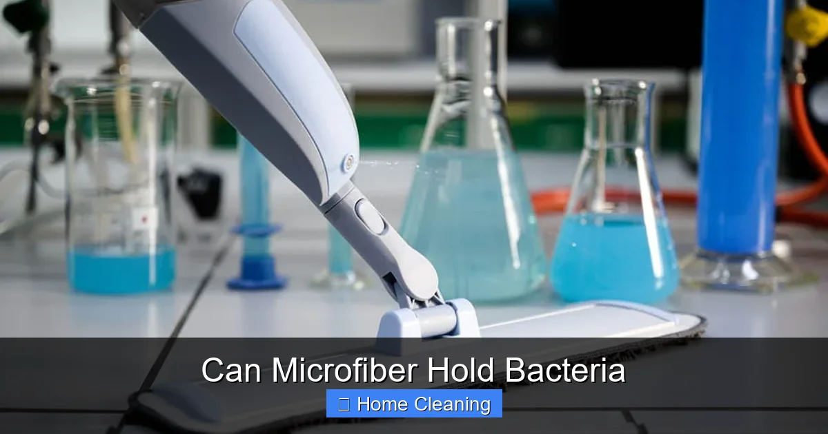 Can Microfiber Hold Bacteria