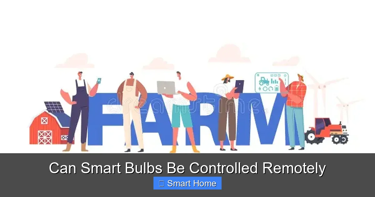 Can Smart Bulbs Be Controlled Remotely
