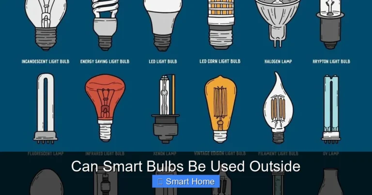 Can Smart Bulbs Be Used Outside