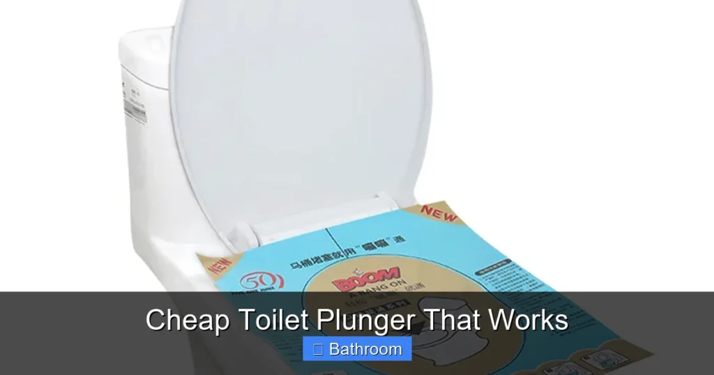 Cheap Toilet Plunger That Works