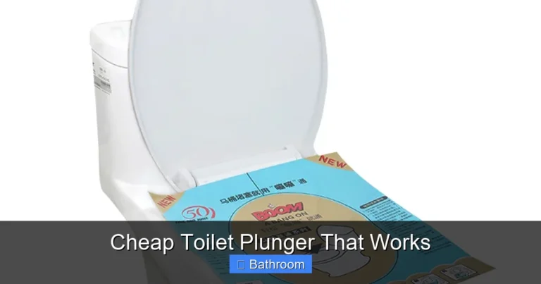 Cheap Toilet Plunger That Works