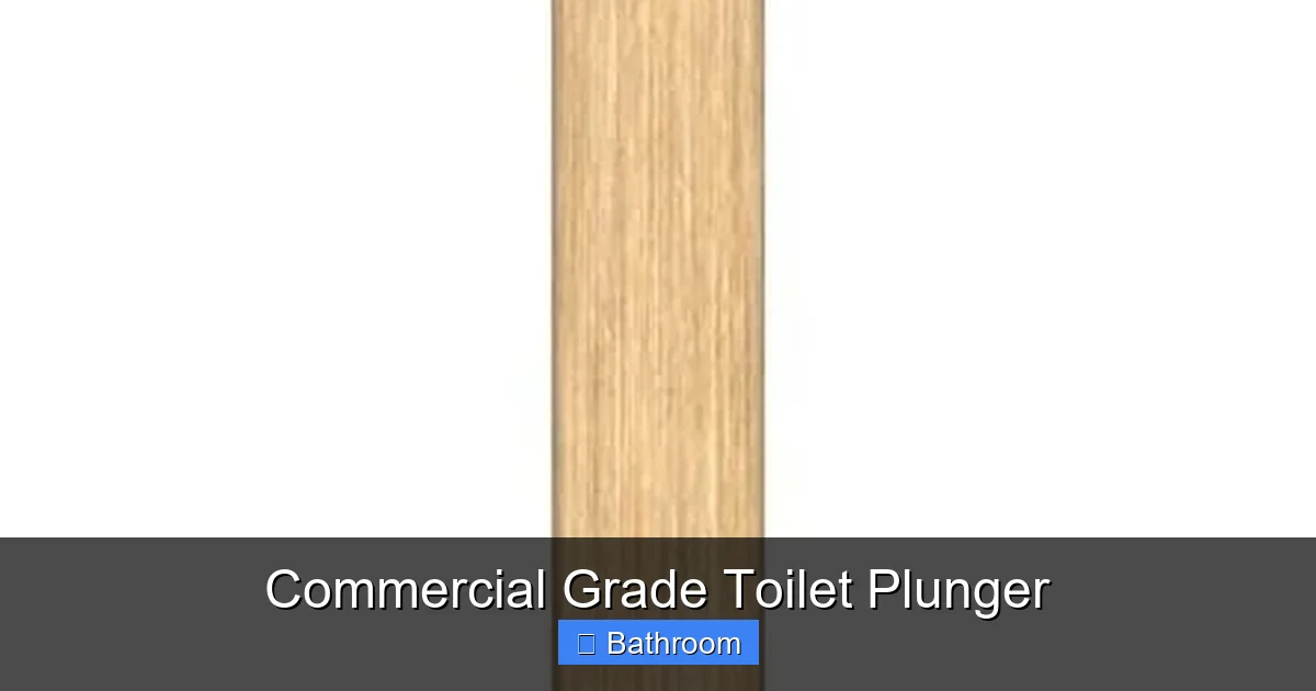 Commercial Grade Toilet Plunger