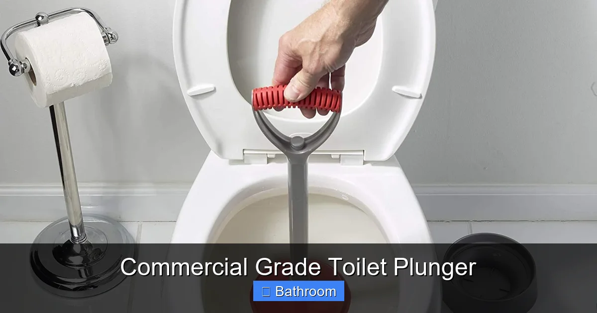 Commercial Grade Toilet Plunger