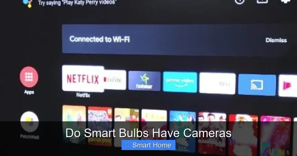 Do Smart Bulbs Have Cameras
