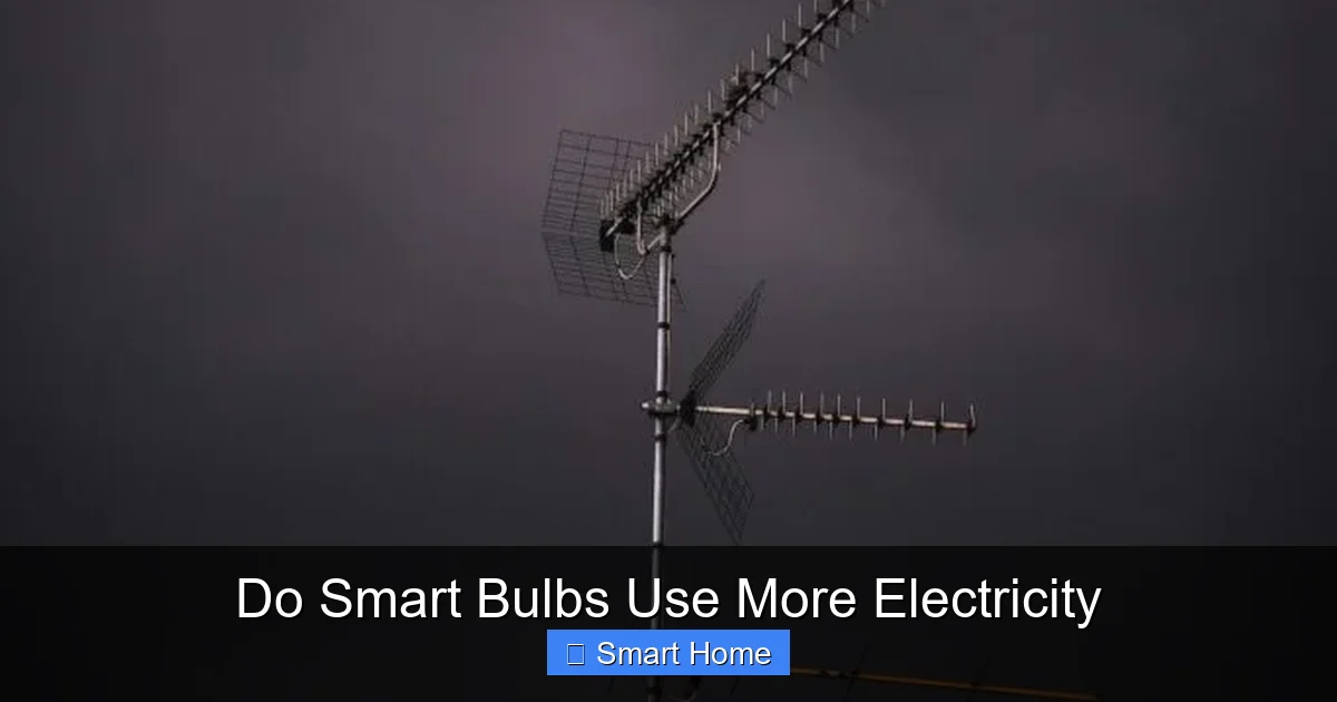 Do Smart Bulbs Use More Electricity