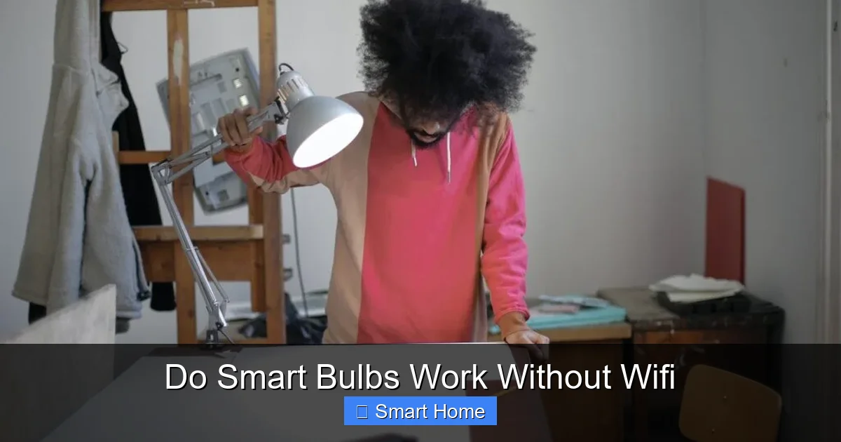 Do Smart Bulbs Work Without Wifi