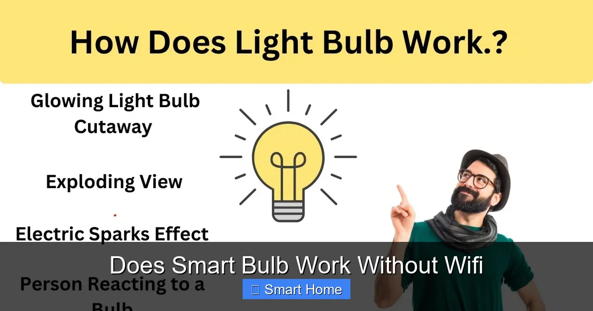 Does Smart Bulb Work Without Wifi