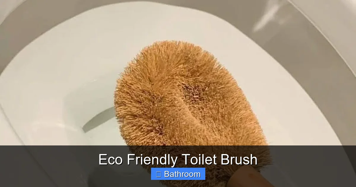 Eco Friendly Toilet Brush