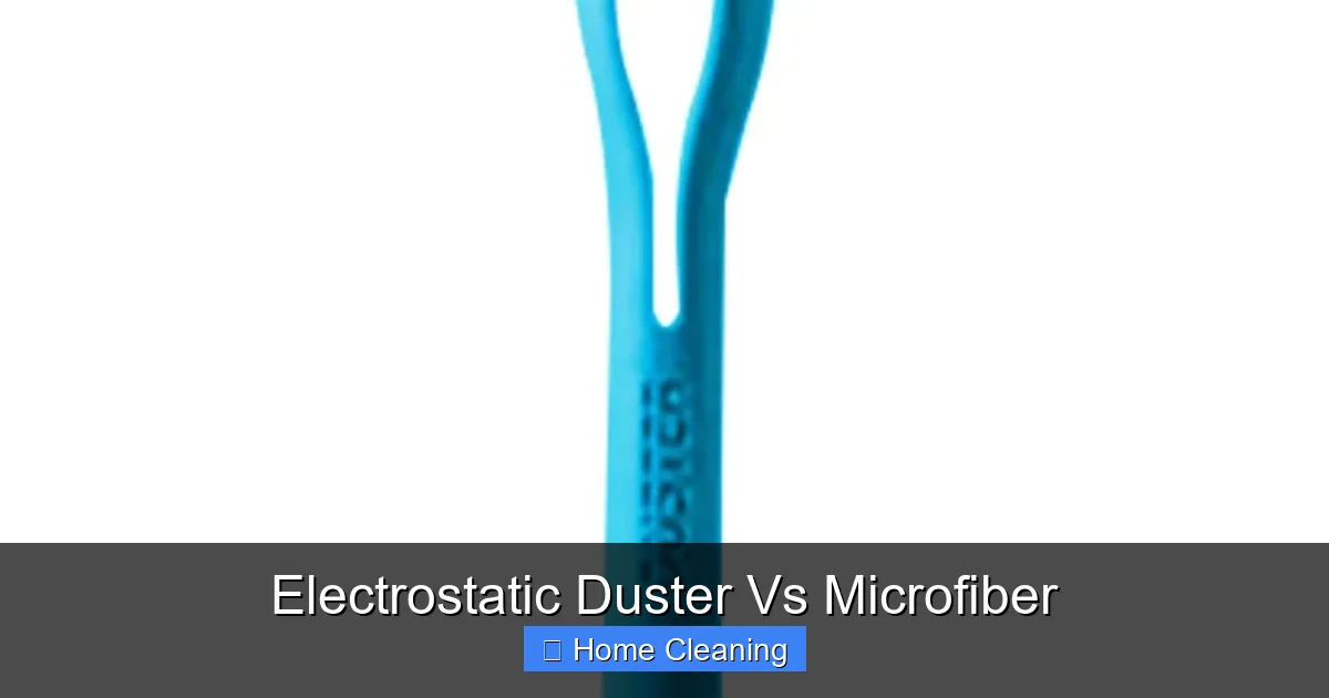 Electrostatic Duster Vs Microfiber