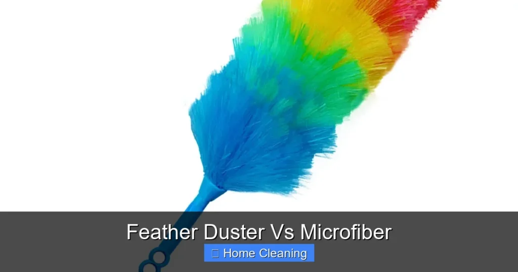 Feather Duster Vs Microfiber