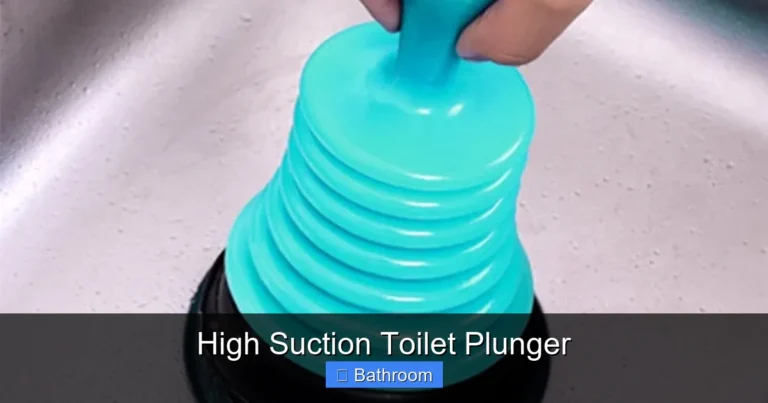High Suction Toilet Plunger