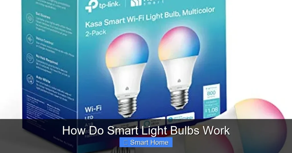 How Do Smart Light Bulbs Work