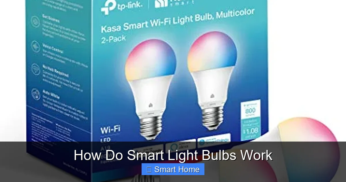 How Do Smart Light Bulbs Work