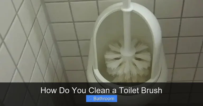 How Do You Clean a Toilet Brush