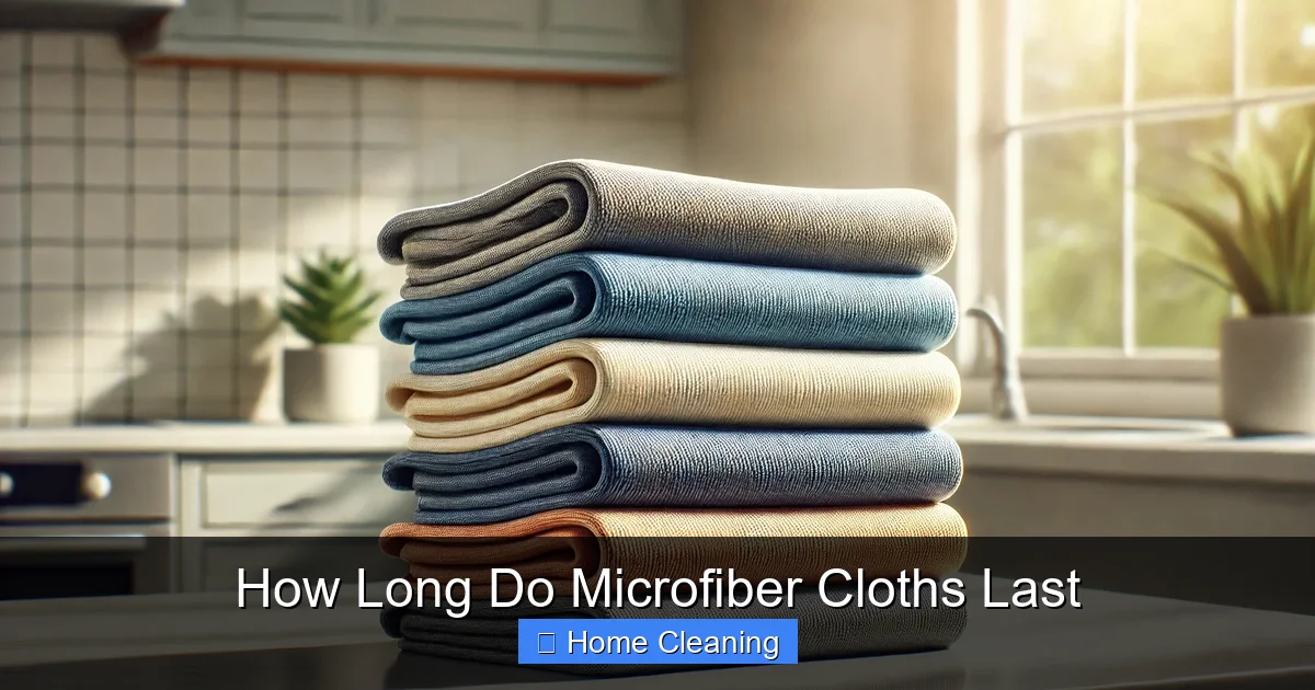 How Long Do Microfiber Cloths Last