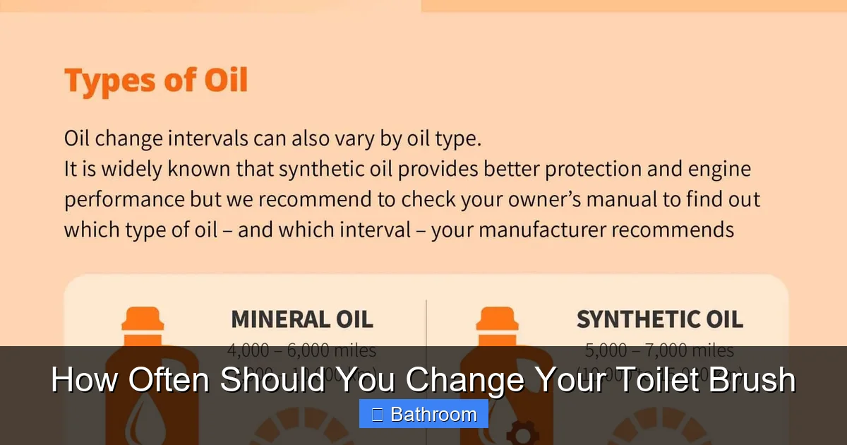 How Often Should You Change Your Toilet Brush