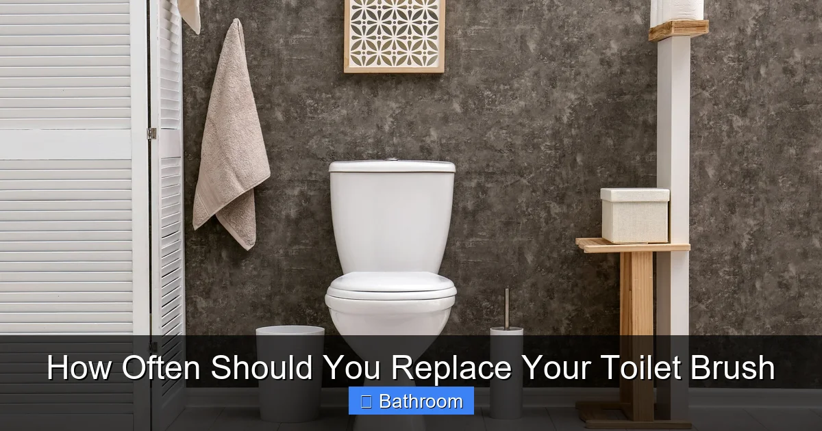 How Often Should You Replace Your Toilet Brush