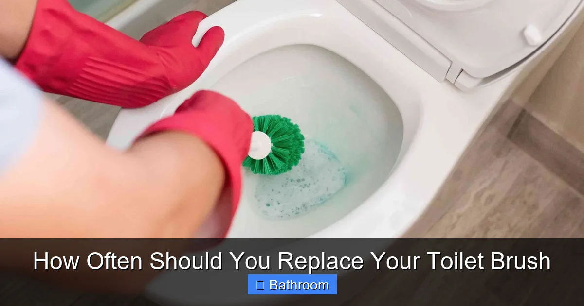 How Often Should You Replace Your Toilet Brush
