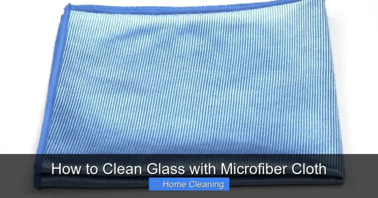 How to Clean Glass with Microfiber Cloth