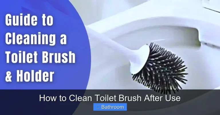 How to Clean Toilet Brush After Use