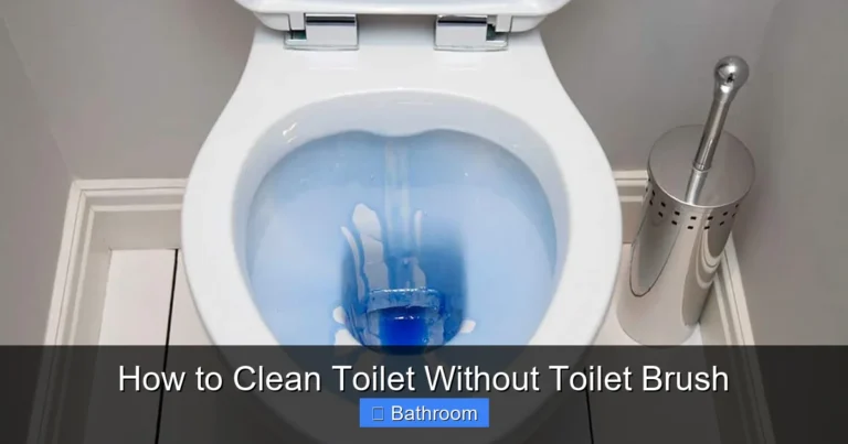 How to Clean Toilet Without Toilet Brush