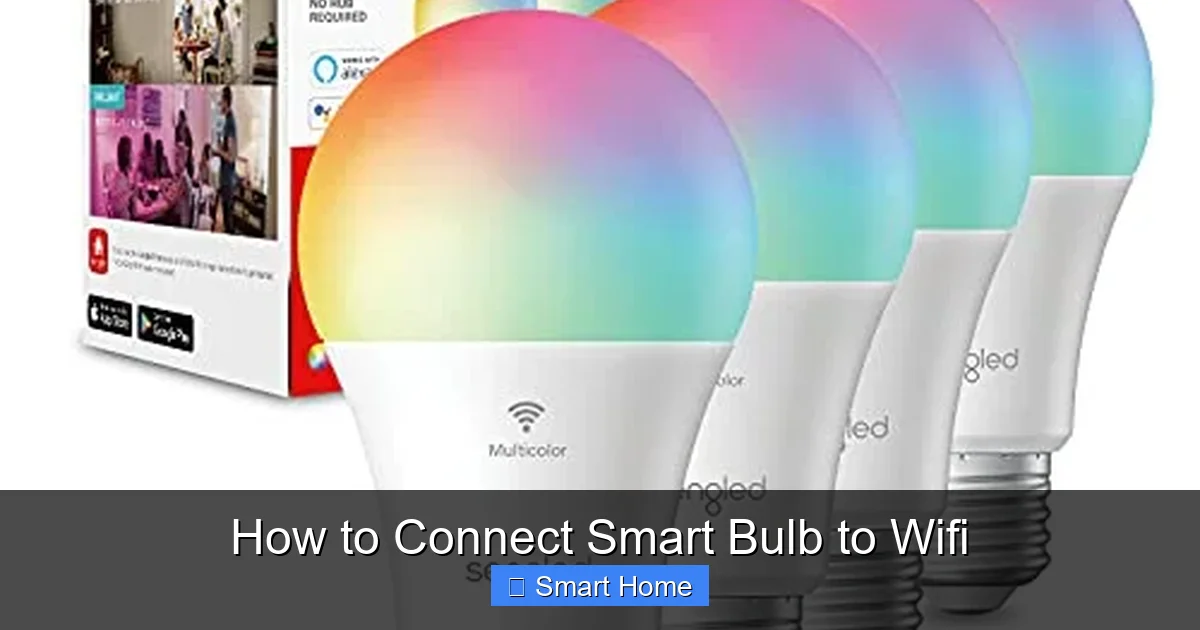 How to Connect Smart Bulb to Wifi