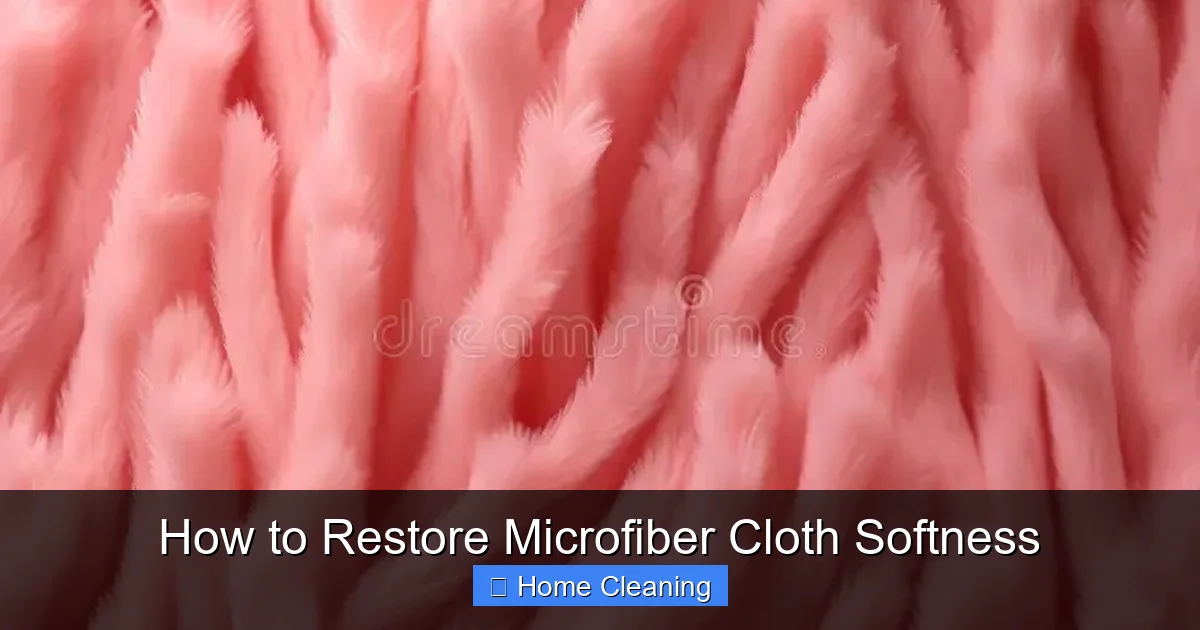 How to Restore Microfiber Cloth Softness