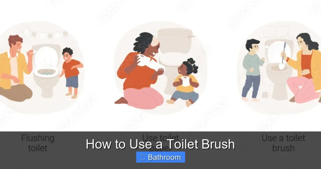 How to Use a Toilet Brush