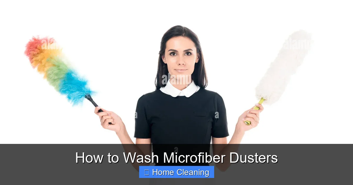 How to Wash Microfiber Dusters