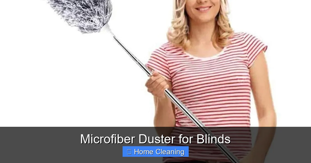 Microfiber Duster for Blinds