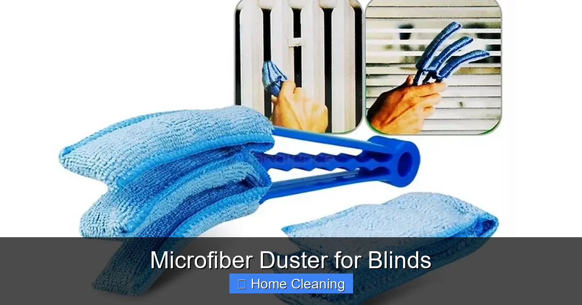 Microfiber Duster for Blinds
