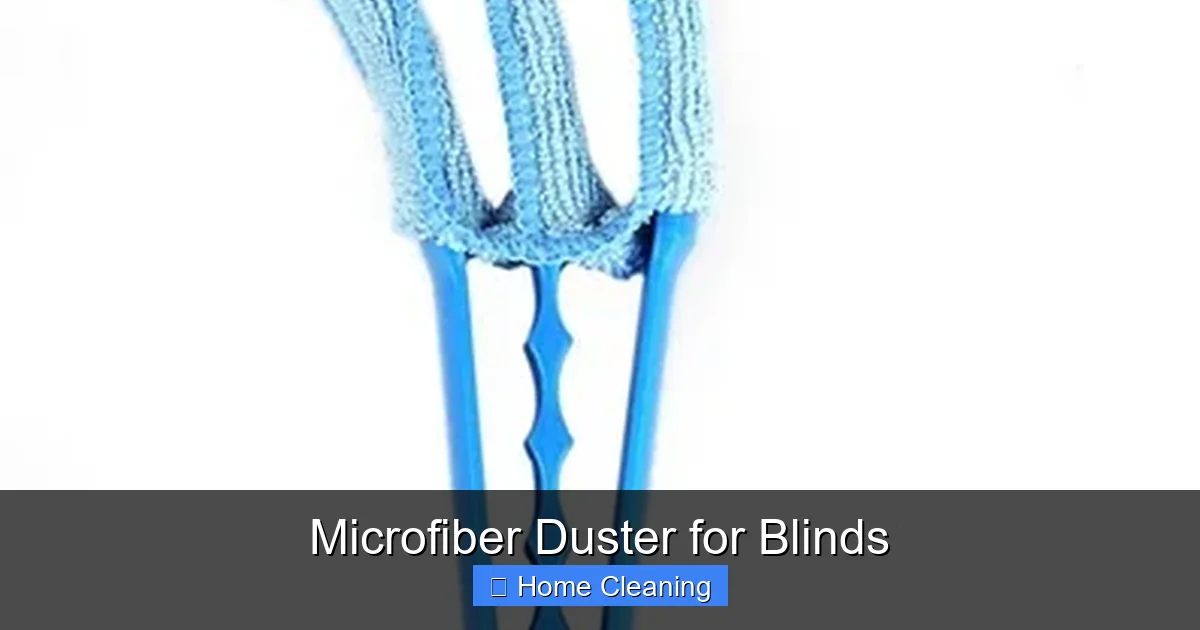 Microfiber Duster for Blinds