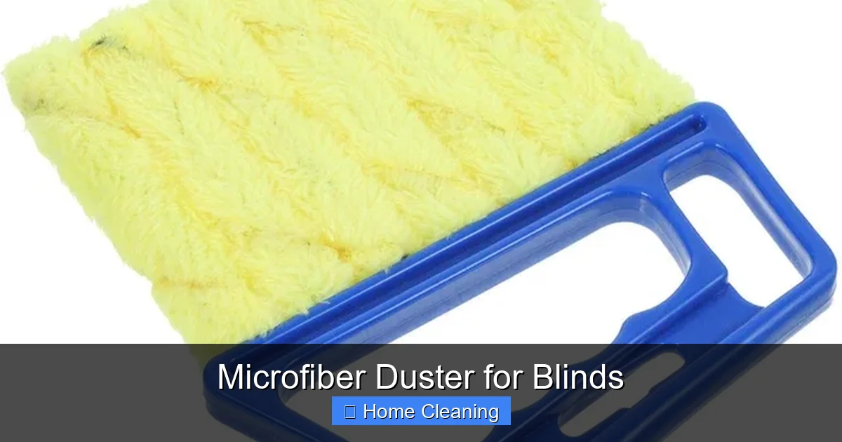 Microfiber Duster for Blinds