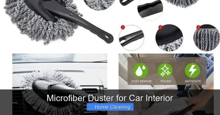 Microfiber Duster for Car Interior
