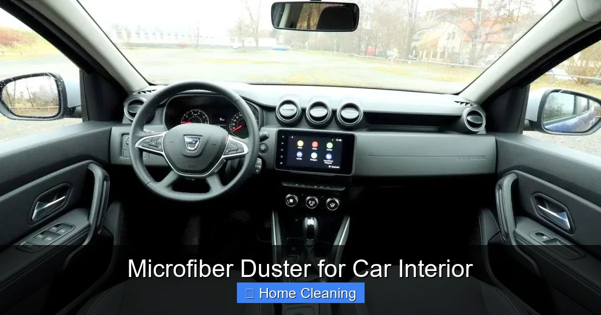 Microfiber Duster for Car Interior
