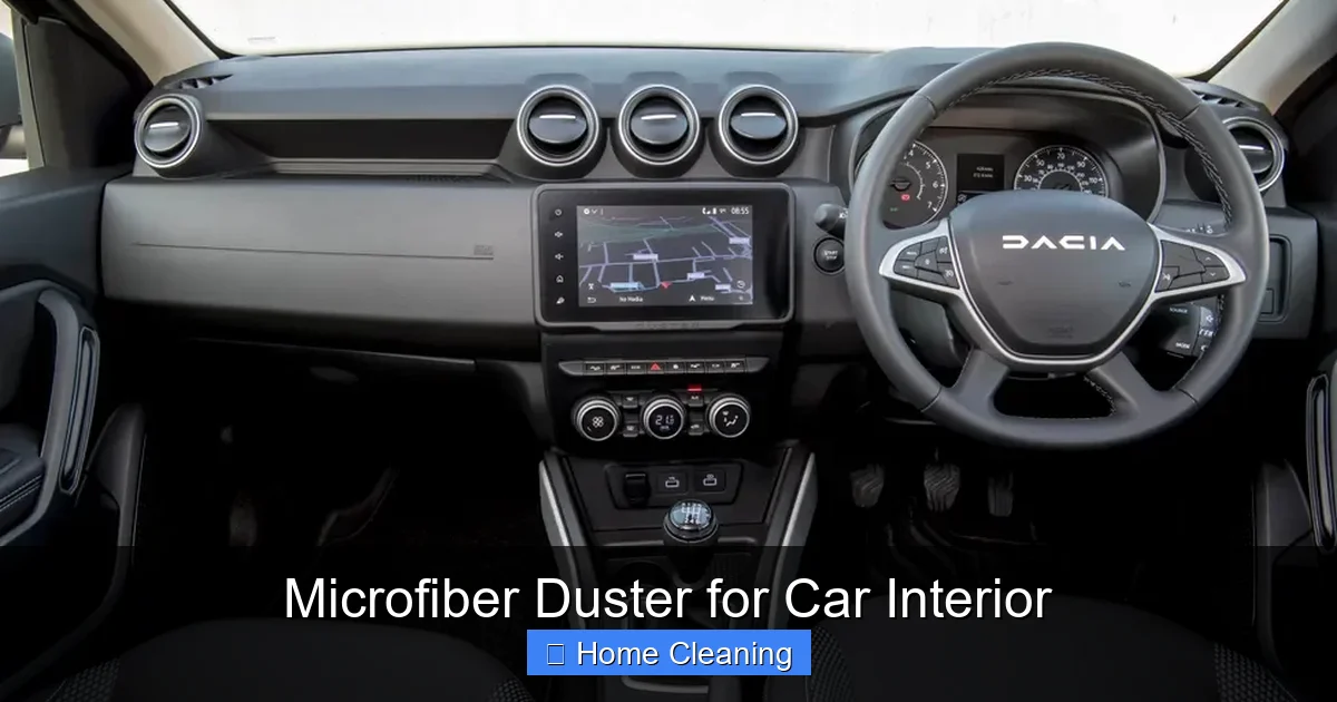 Microfiber Duster for Car Interior