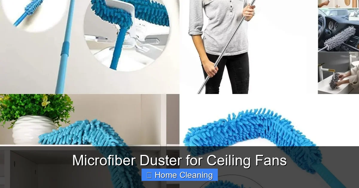 Microfiber Duster for Ceiling Fans