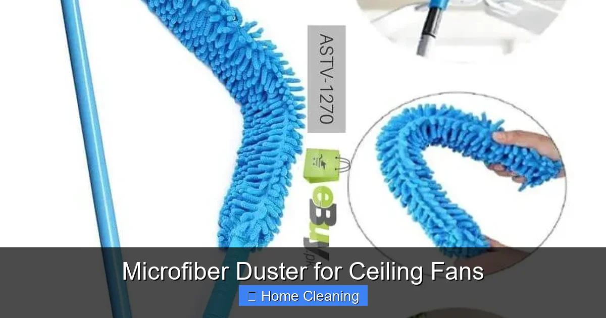 Microfiber Duster for Ceiling Fans