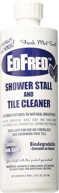 Edfred Stall and Tile Cleaner – 16 oz for Effective Tile & Surface Cle