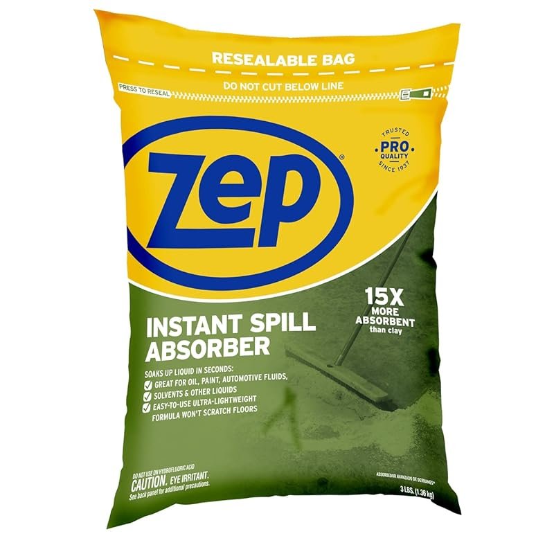 Zep Spill Absorbent Powder for Clay, 3LB