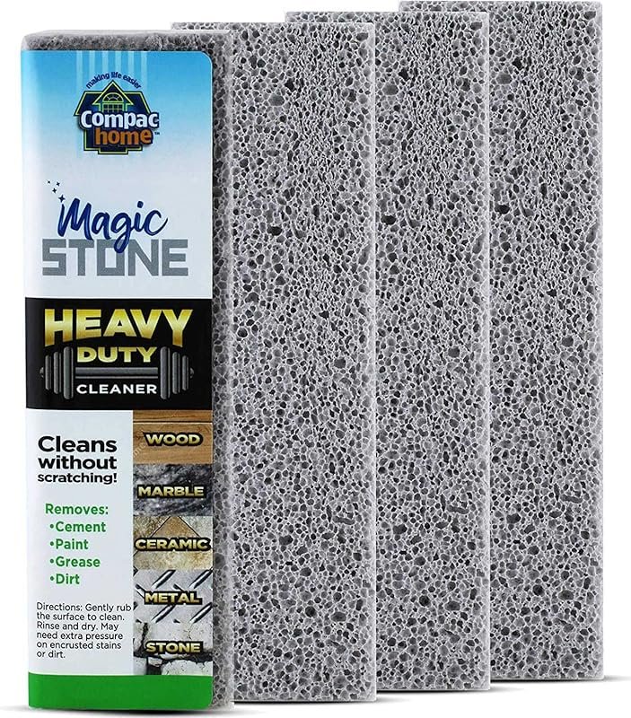 Heavy-Duty Magic-Stone Cleaning Stick Removes Paint, Cement & Rust fro