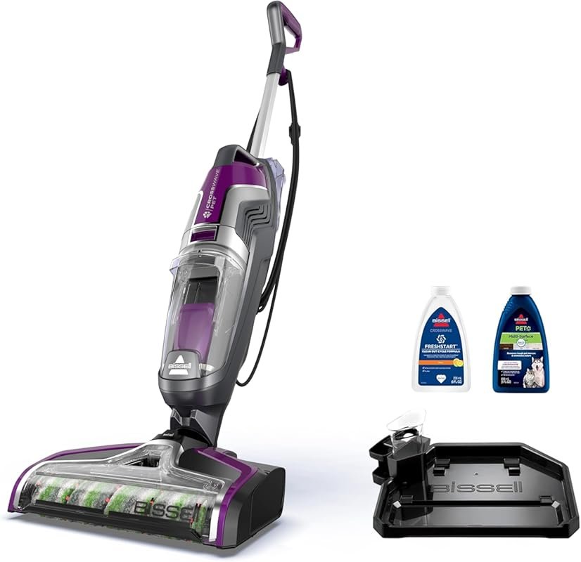 BISSELL CrossWave Pet Pro Wet Dry Vacuum and Mop for Hard Floors and R