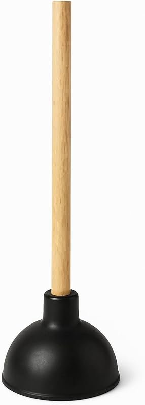 SOFINNI Heavy Duty Toilet Plunger Clogged, Unclog Sink Flange - Plunge